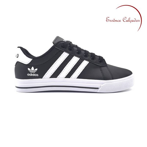 20200319_114357.jpg Sapatênis Adidas Neo (liso) Preto e Branco