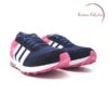 Tênis Adidas Neo Azul e Rosa