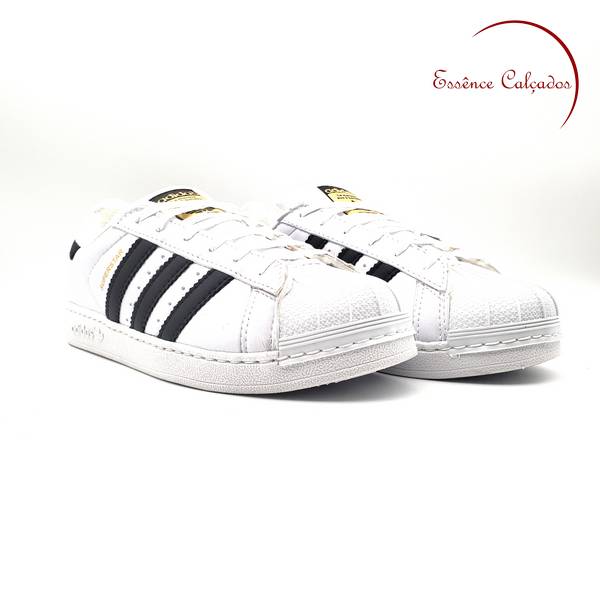 Tênis Adidas Superstar Branco e Preto