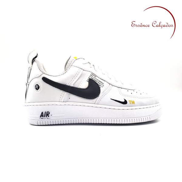 Tênis Nike Air Force V8 Branco e Preto