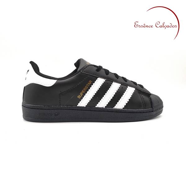 Tênis Adidas Superstar Preto e Branco