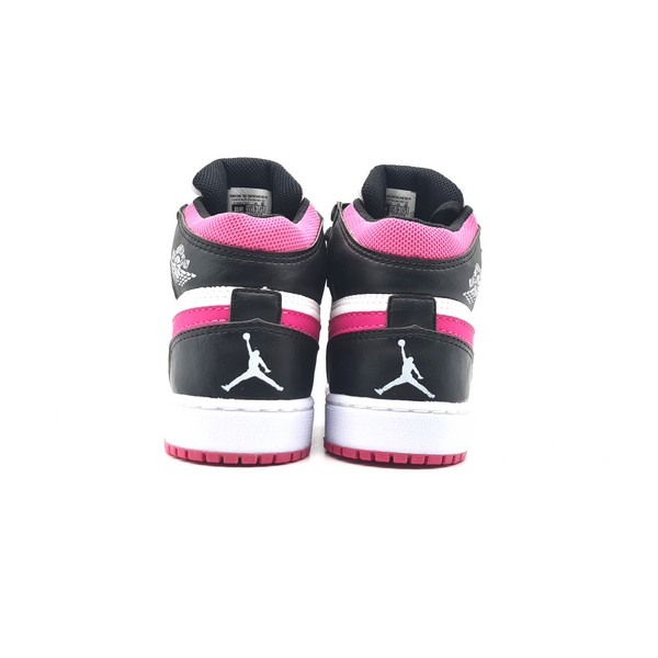 Tênis Nike Air Jordan Preto, Branco e Rosa B14