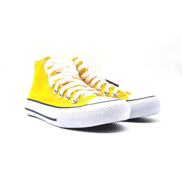 Tênis Converse All Star Amarelo Cano longo