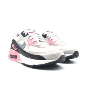 Tênis Nike Air Max 90 Cinza e Rosa