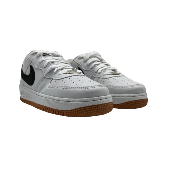 IMG_E0164.jpg Tênis Nike Air Force Branco, Preto e Caramelo