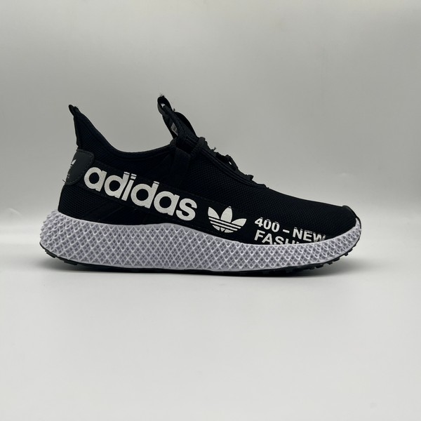 Tênis Adidas 400 Preto e Branco