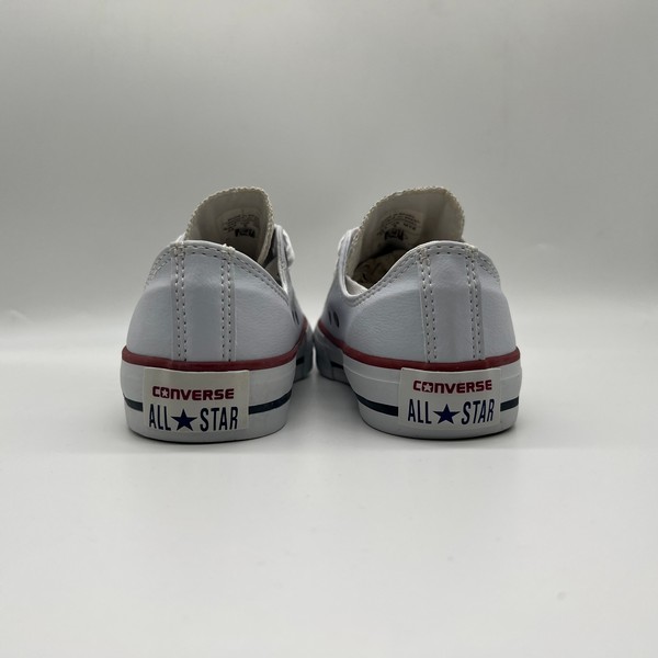 IMG_E0407.jpg Tênis Converse All Star Branco e Vermelho Couro