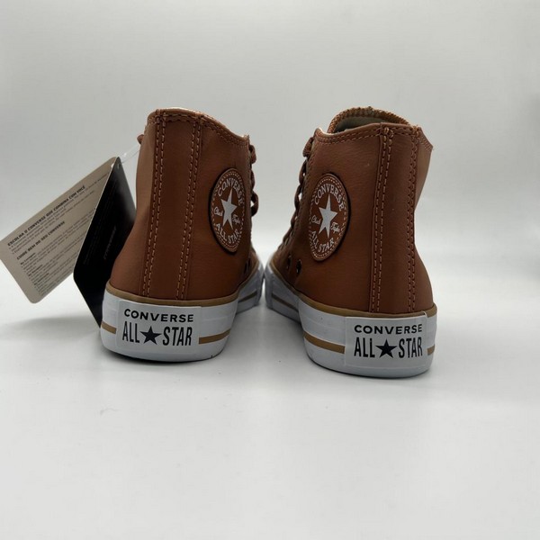 Tênis Converse All Star Caramelo (Couro) Cano Longo