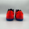 Chuteira Nike Mercurial Azul e Laranja Futsal