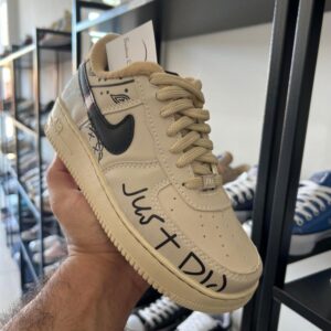 Tênis Nike Air Force Just Did Bege