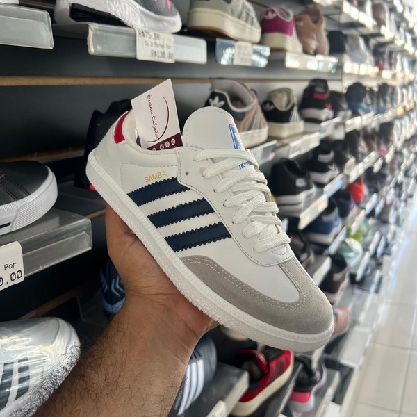 WhatsApp-Image-2024-07-18-at-18.11.18-6.jpg Tênis Adidas Samba Branco Azul Marinho e Vermelho