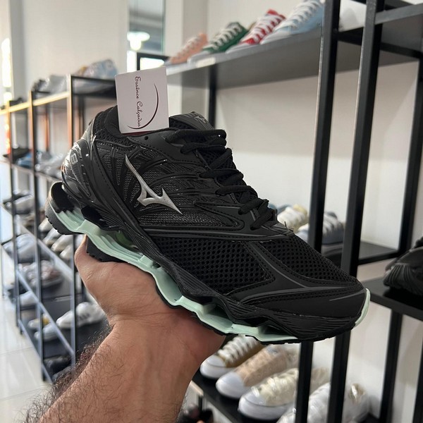 Tênis Mizuno Prophecy 8 Preto Grafite Menta