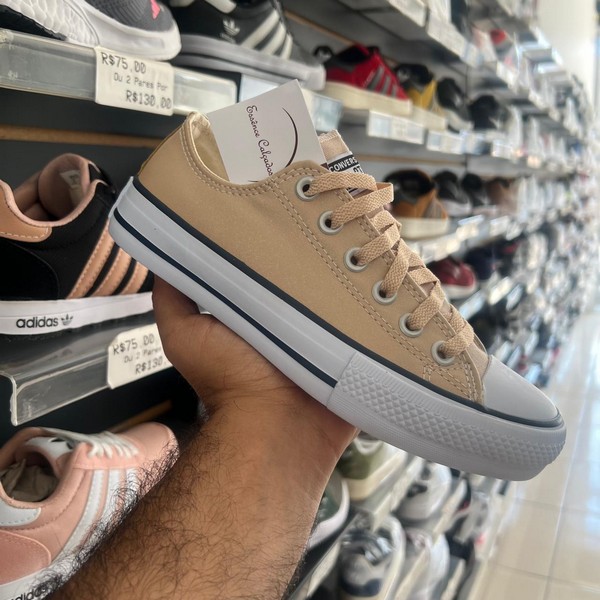 Tênis Converse All Star Amendoa Glow