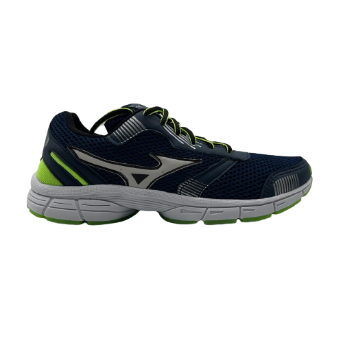 Tênis Mizuno Jet Azul Marinho e Verde