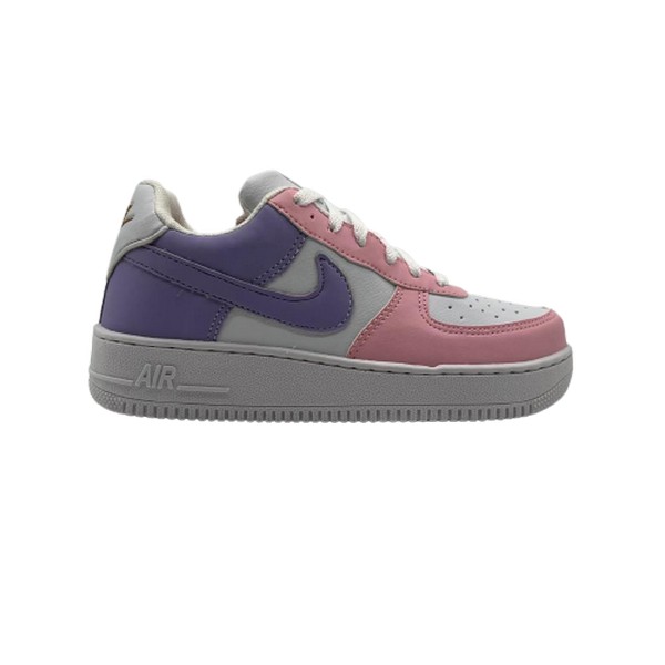 Tênis Nike Air Force Violeta, Branco e Rosê