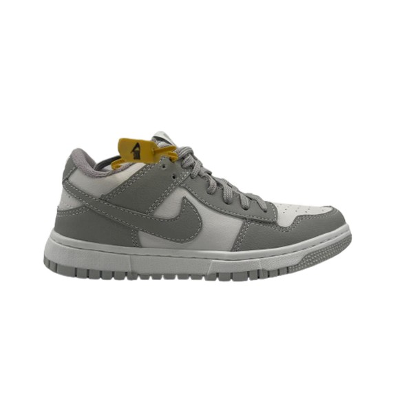Tênis Nike Dunk Low Branco e Cinza